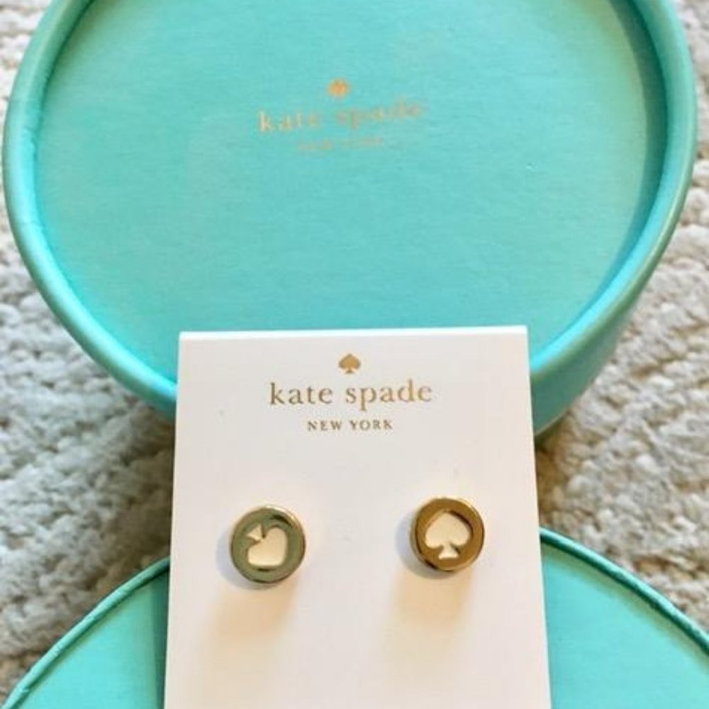 Kate Spade Spot the Spade Earrings. NWT